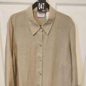 #47 Liz Claiborne Linen Blouse